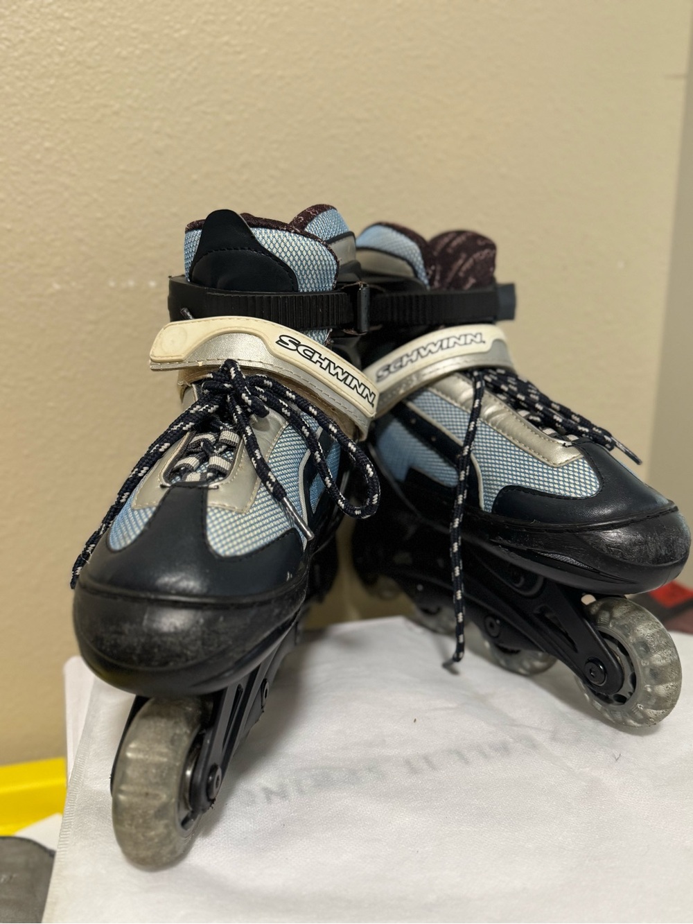 Schwinn Light Blue and Black Kids Inline Skates